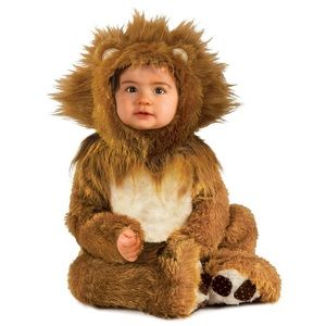 Halloween Baby Lion Infant Costume Size 6M-12M